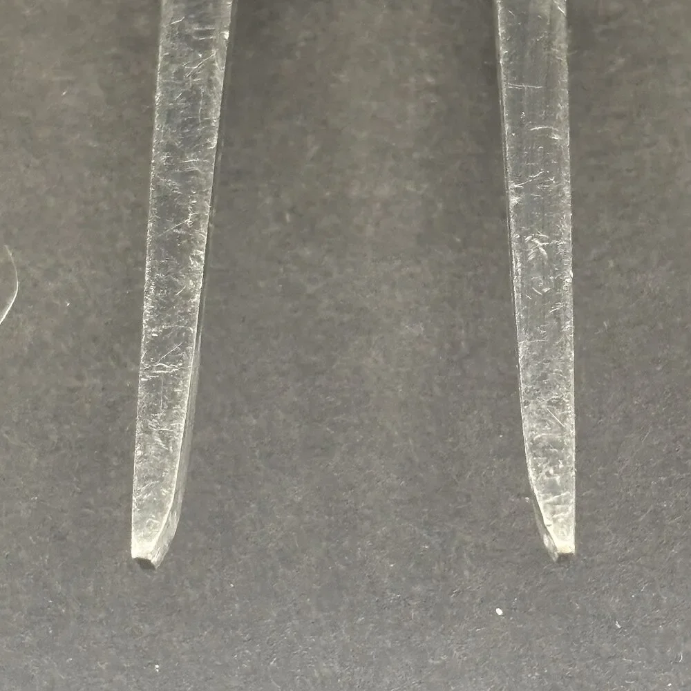 EKCO Flint 2 Prong‎ 12” Meat Carving Fork Mid Century Modern Stainless Vintage
